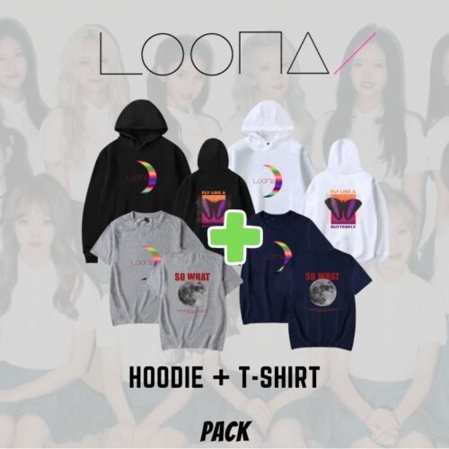 Loona Pack: Hoodie + T-Shirt